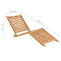 Miniatyrbild 9 av 9: Solsäng massiv teak - Solstol - Solstolar - Home & Living