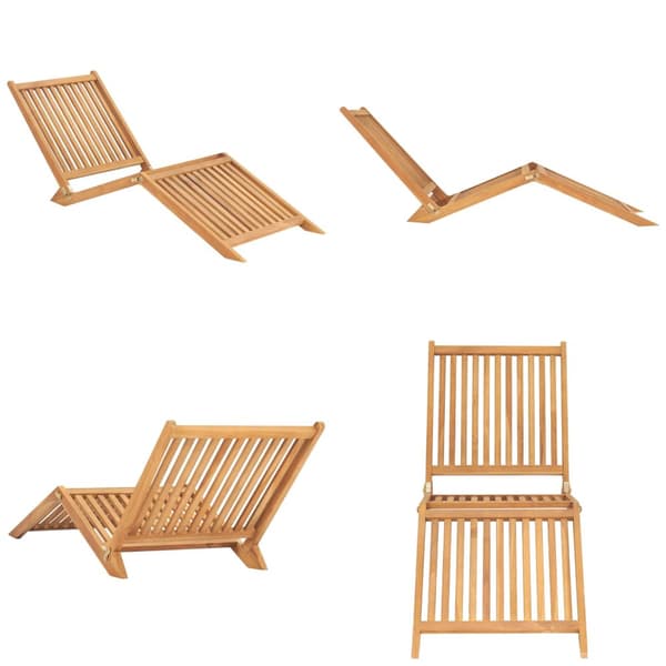 Solsäng massiv teak - Solstol - Solstolar - Home & Living