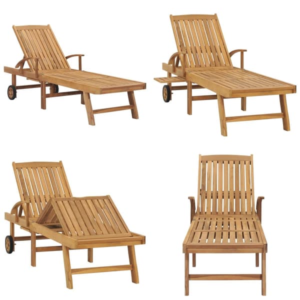 Solsäng massiv teak - Solstol - Solstolar - Home & Living