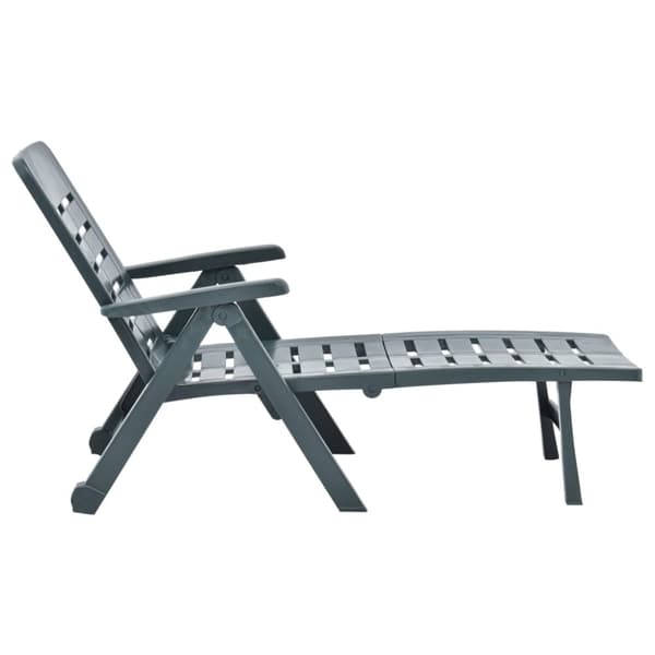 Foldbar liggestol plastik grøn - Liggestol - Liggestole - Home & Living