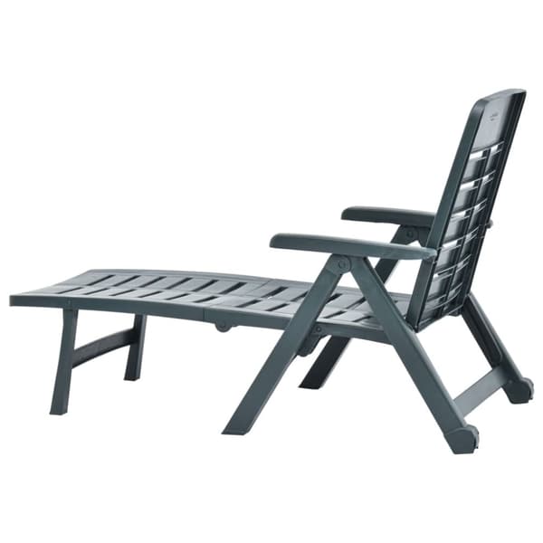 Foldbar liggestol plastik grøn - Liggestol - Liggestole - Home & Living
