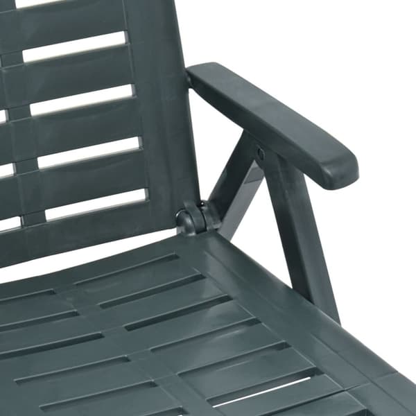 Foldbar liggestol plastik grøn - Liggestol - Liggestole - Home & Living