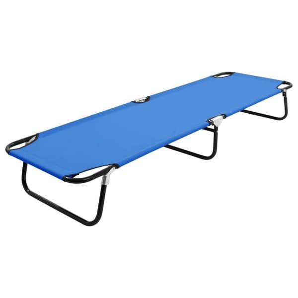 Foldbar liggestol stål blå - Solseng - Solsenge - Home & Living