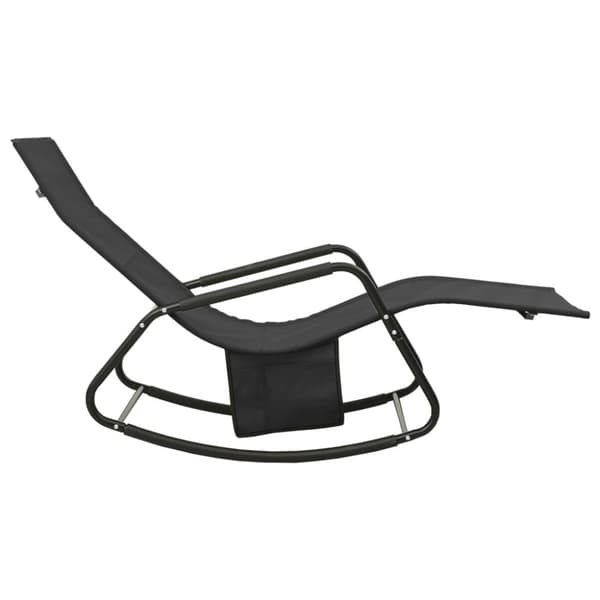 Solsäng stål och textilene svart - Solstol - Solstolar - Home & Living