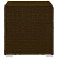 Miniatyrbild 9 av 11: Solsängar och sidobord 3 delar konstrotting brun - Solsäng - Solsängar - Home & Living