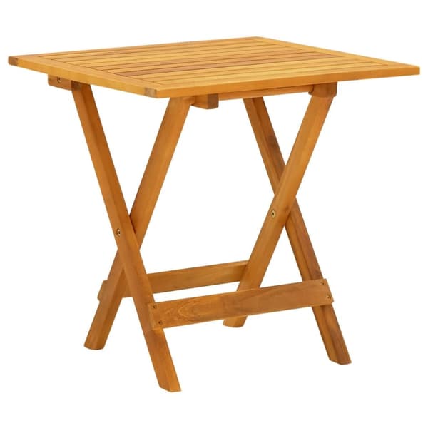 Däckstolar med bord massivt akaciaträ och textilen