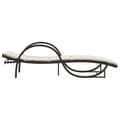 Miniatyrbillede 4 af 10: vidaXL liggestol med hynde 60x199x42 cm polyrattan brun