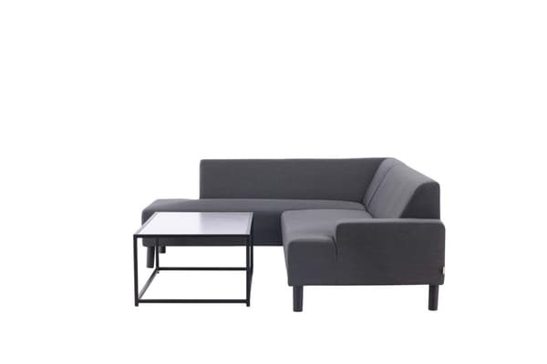 Mecka lounge set 2 delar grå.