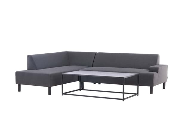 Mecka loungesæt 2 dele grå.