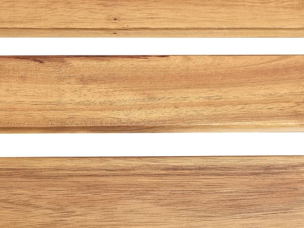 Solstol Ljust Akaciaträ Grå Dyna Lameller Hopfällbar Funktion Böjd Form Trädgård Modern Design Uteplats Balkong