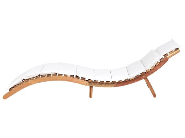 Solseng lys akacietræ hvid hynde lameller design sammenklappelig funktion buet form have terrasse balkon