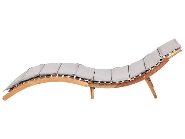 Solseng lys akacietræ grå hynde lameller design sammenklappelig funktion buet form have terrasse balkon