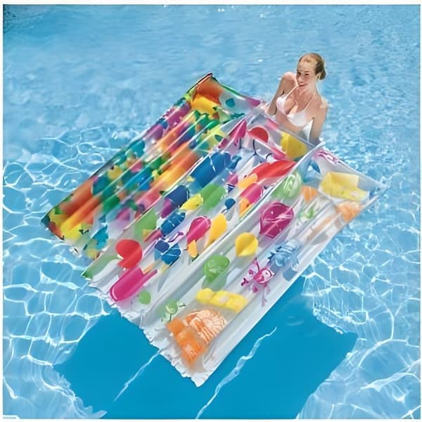 Luftmadrass - BESTWAY - Plysch - 183x69 cm - Utomhusbruk
