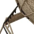 Miniatyrbillede 9 af 11: vidaXL liggestole 2 stk. med bord polyrattan lysegrå