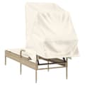 Miniatyrbillede 6 af 10: vidaXL loungesofa med baldakin polyrattan beige