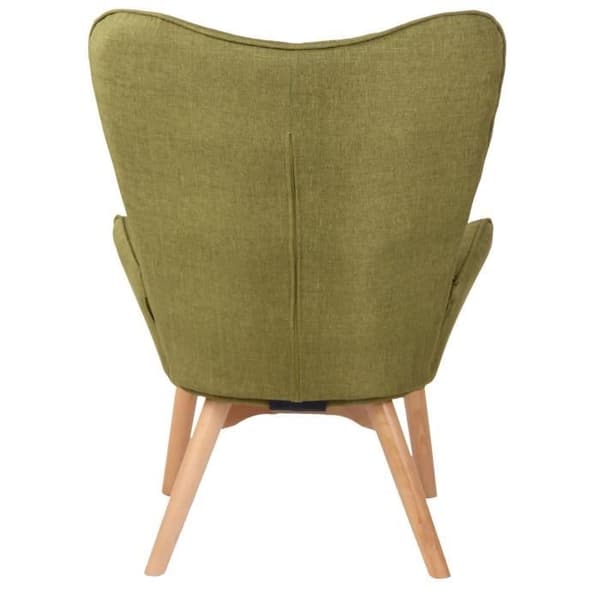 Durham Fabric Lounge Chair, grön