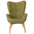 Miniatyrbild 2 av 4: Durham Fabric Lounge Chair, grön