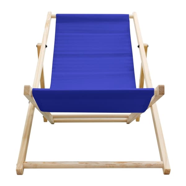 Set med 4 hopfällbara solstolar mörkblått trä justerbart ryggstöd upp till 120 kg solstol trädgårdsstol strandstol solstol strandstol trä hopfällbar