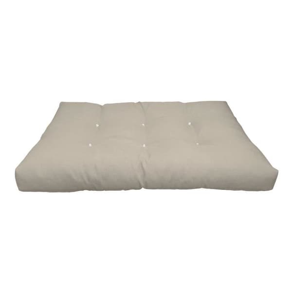 Rebecca Mobili beige trädgårdsdyna 19 cm tjock i polyester för trädgårdsmöbler