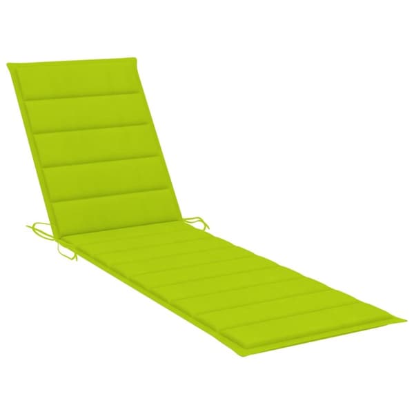 Solsäng 2 st med bord och dyna massiv teak