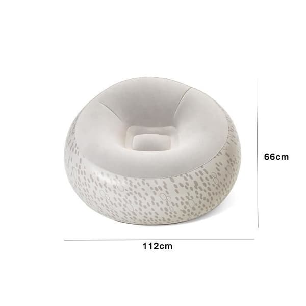 BESTWAY Rund uppblåsbar stol 122 x 66 cm, 3 olika färger