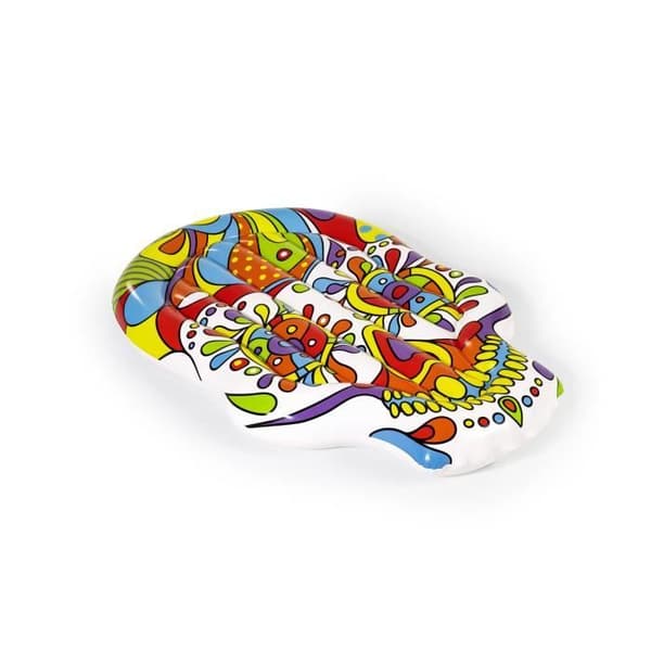 BESTWAY Uppblåsbar ö Mexikansk skalle Fiesta skalle 193 x 141 cm