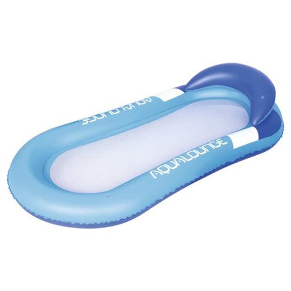 Madrass - BESTWAY - Aqualounge - Halv nedsänkt - 160 X 84 cm - Bekväm i pool