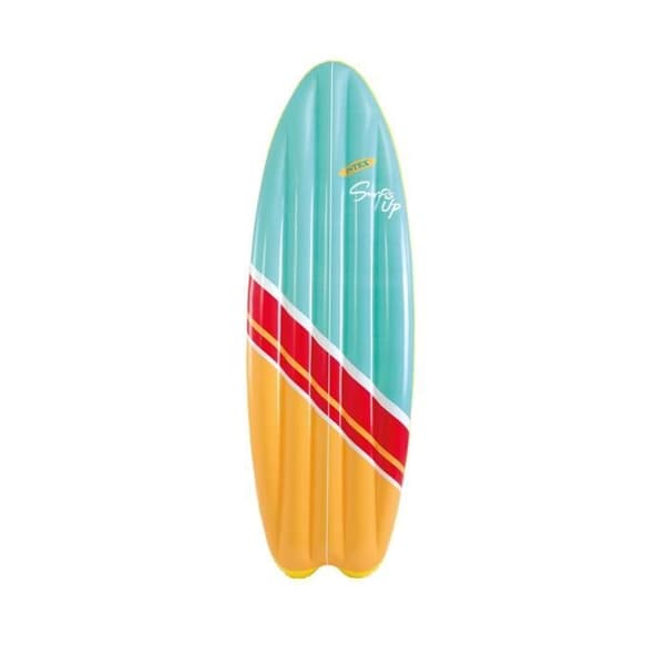 Surf Fiber Tech Uppblåsbar Poolmadrass - INTEX - Blandat - Vit - Barn - Från 4 år