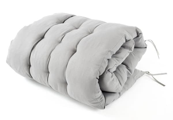 Solstol have - grå - 176x60x30 cm - vejrresistent