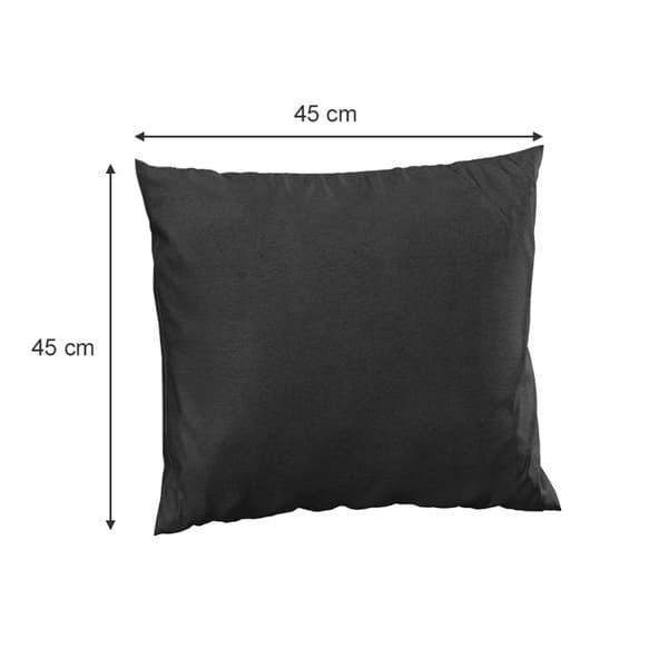 Vicco pallkuddset, antracit, 45 x 45 cm 2 st