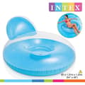 Miniatyrbild 2 av 2: INTEX Glansig uppblåsbar poolstol för vuxna 137 x 122 Cm (slumpmässig färg)