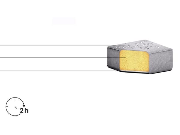 Solseng Grå Aluminium 200 cm Rektangulær Nonwood Liggestol Udendørs Terrasse Justerbar Solstol Vedligeholdelsesfri Drømmeseng