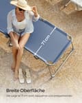 Miniatyrbild 3 av 7: Lounger - 71 x 200 x 38 cm - blå