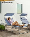 Miniatyrbild 2 av 7: Lounger - 71 x 200 x 38 cm - blå
