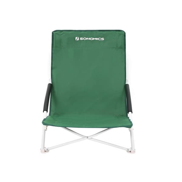 Strandstol - sammenfoldelig - grøn