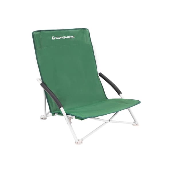 Strandstol - sammenfoldelig - grøn