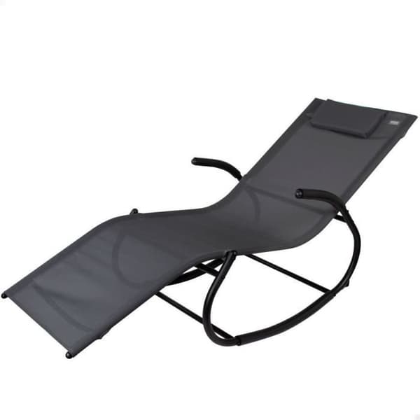 aktiv fåtölj 172 x 75 x 53 cm svart