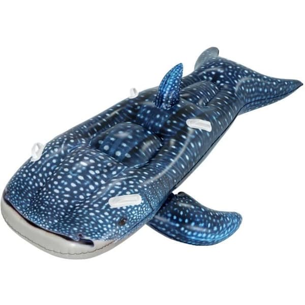 Åkbar uppblåsbar boj - BESTWAY - Whaletastic Wonders™ - 190 x 132 cm - 2 platser - 90 kg max - 3 år och +