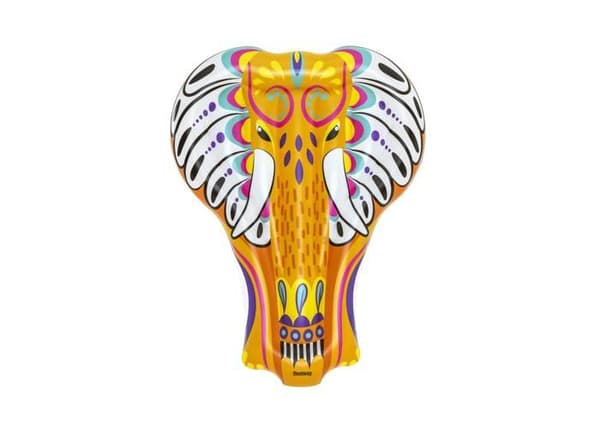 Luftsäng - Bestway - Elefant - 176x142x23 cm - PVC - Flerfärgad
