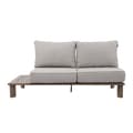 Miniatyrbillede 3 af 6: AXI Avery Loungesæt med sidebord i trælook/beige - Hjørnesæt med bord | Havemøbler i pulverlakeret aluminiumsstel | Havemøbler / Loungesæt til 5