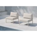 Miniatyrbillede 4 af 4: Copacabana havesofa midt del beige.