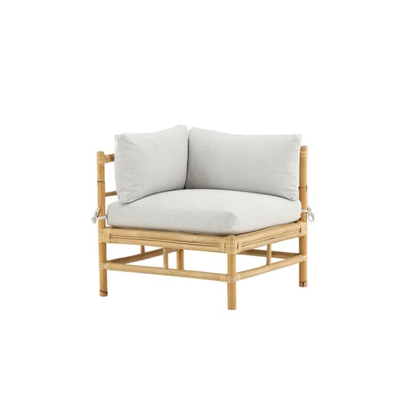 Cane hagesofa hjørnedel natur.