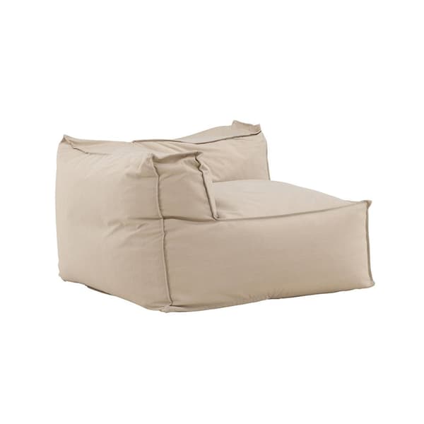 Rambo sækkestol hjørnedel beige.