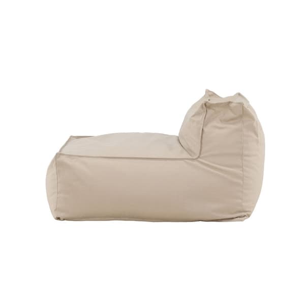 Rambo sækkestol midt del beige.
