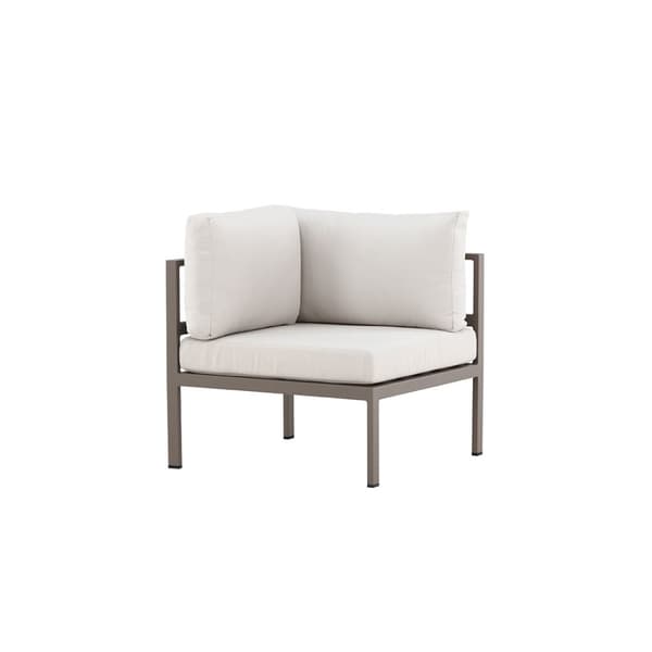 Copacabana hagesofa hjørnedel beige.