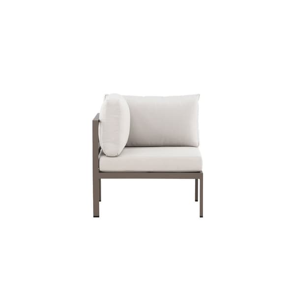 Copacabana hagesofa hjørnedel beige.