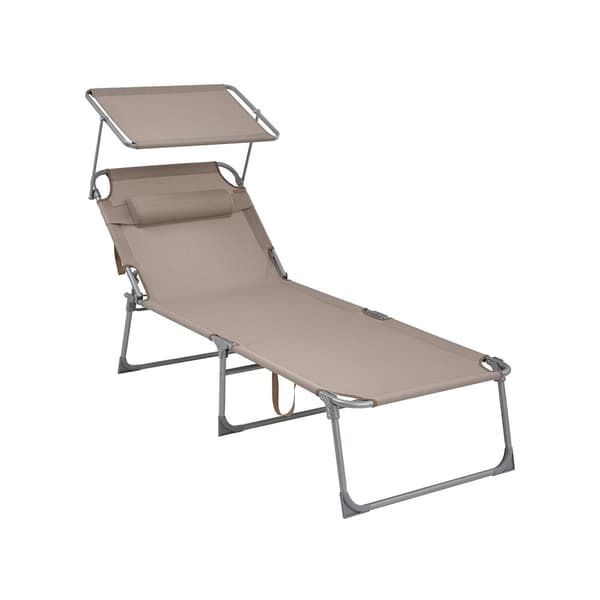 Solstol, SONGMICS, 71 x 200 x 38 cm, Taupe.