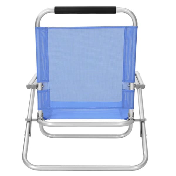 Strandstol, SONGMICS, 57x59x71 cm, Blå