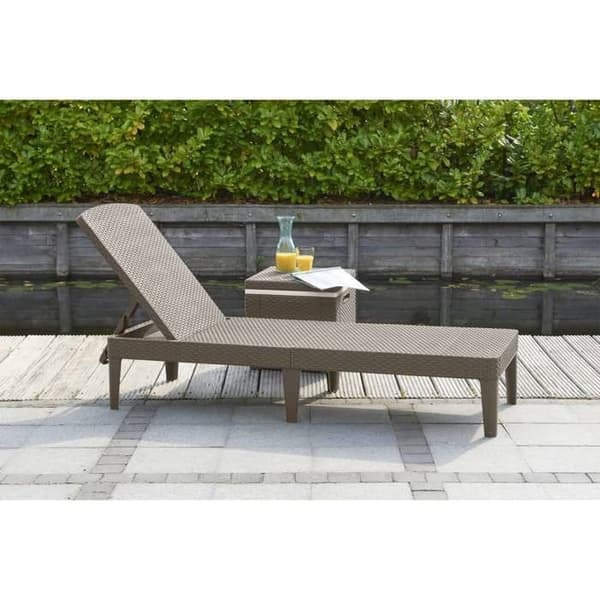 Keter Jaipur Cappuccino Lounge Chair 235163 420018