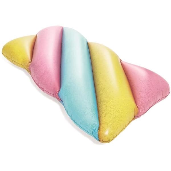 Candy lounge madrass - BESTWAY - Vinyl - Utomhus - L. 190 x l. 105 cm - Rosa - Plast - Harts - Plysch